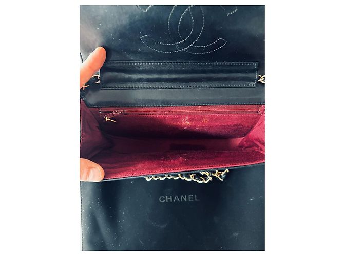 Borsa Chanel Demi Lune nera Nero - vista 2