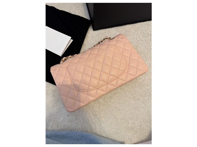 Chanel Classic flap bag timeless medium Creme - Ansicht 10