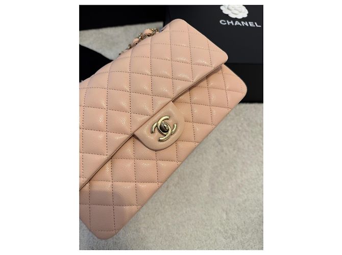 Chanel Classic flap bag timeless medium Creme - Ansicht 14