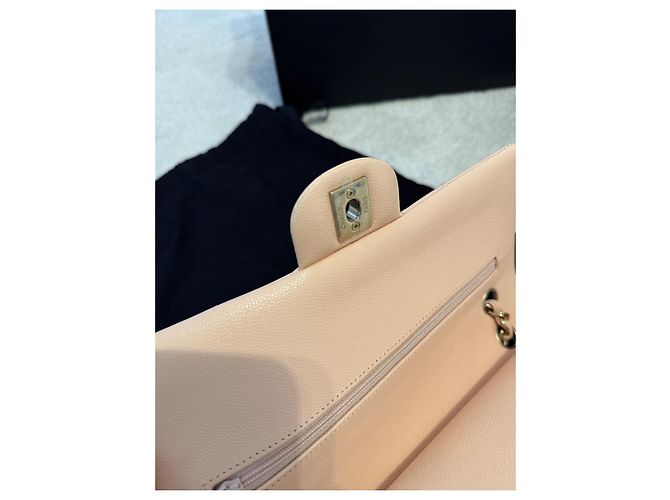 Chanel Classic flap bag timeless medium Creme - Ansicht 17