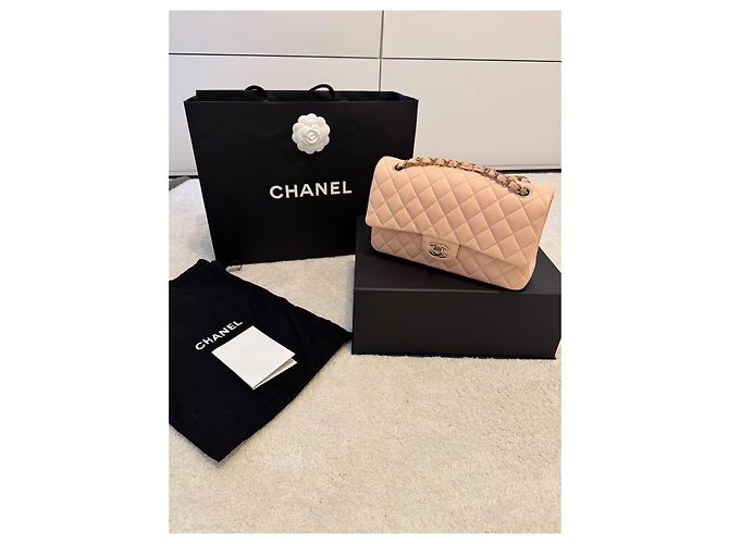 Chanel Classic flap bag timeless medium Creme - Ansicht 2
