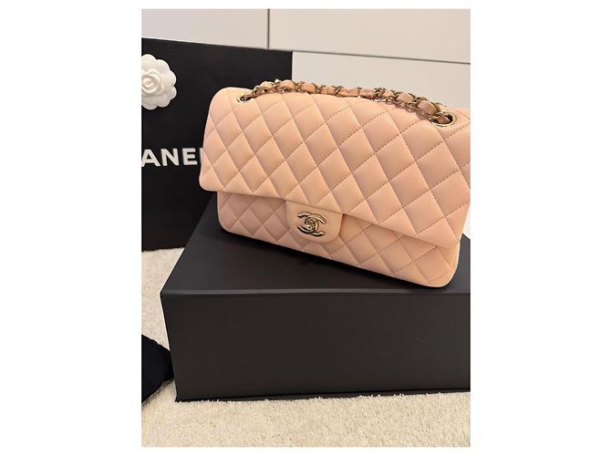 Chanel Classic flap bag timeless medium Creme - Ansicht 3