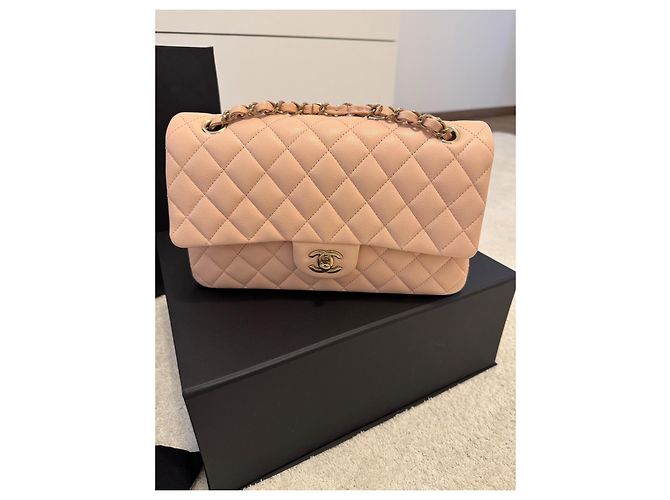 Chanel Classic flap bag timeless medium Creme - Ansicht 4