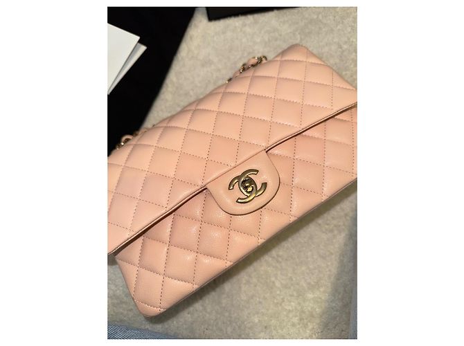 Chanel Classic flap bag timeless medium Creme - Ansicht 6