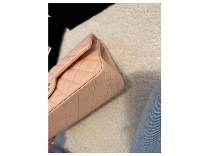 Chanel Classic flap bag timeless medium Creme - Ansicht 7