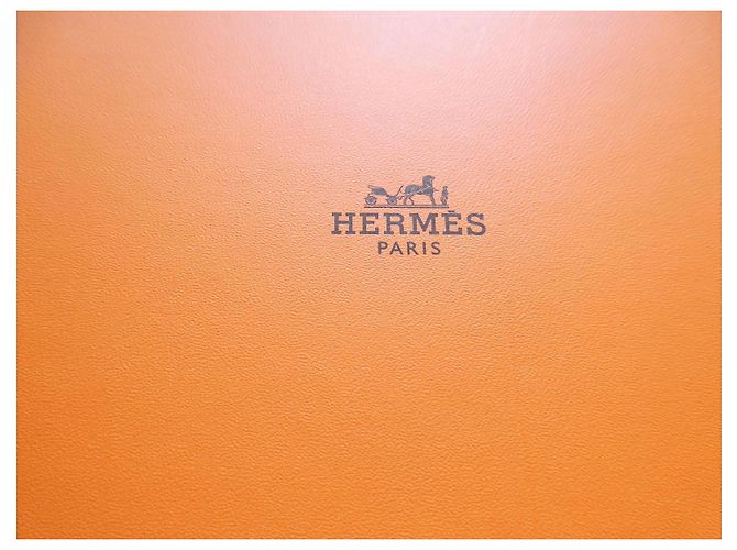 Hermès-Box für originale Birkin 25 mit ihrem Dustbag 37X44 aus Chevron-Canvas - Ansicht 4