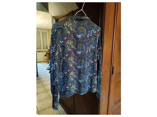 Camicia viola azteca Bensimon M/38 Porpora - vista 2