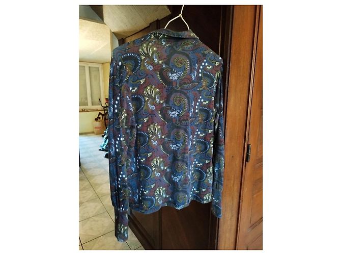 Camicia viola azteca Bensimon M/38 Porpora - vista 3