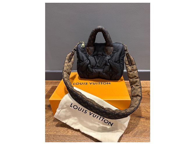Louis Vuitton Speedy Bandoulière 25 Nero - vista 7