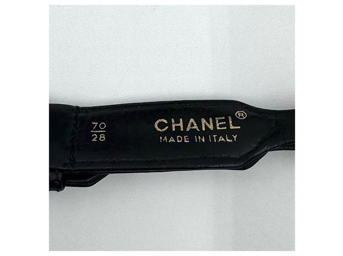 Chanel Mini Gürteltasche Schwarz Leder - Ansicht 3