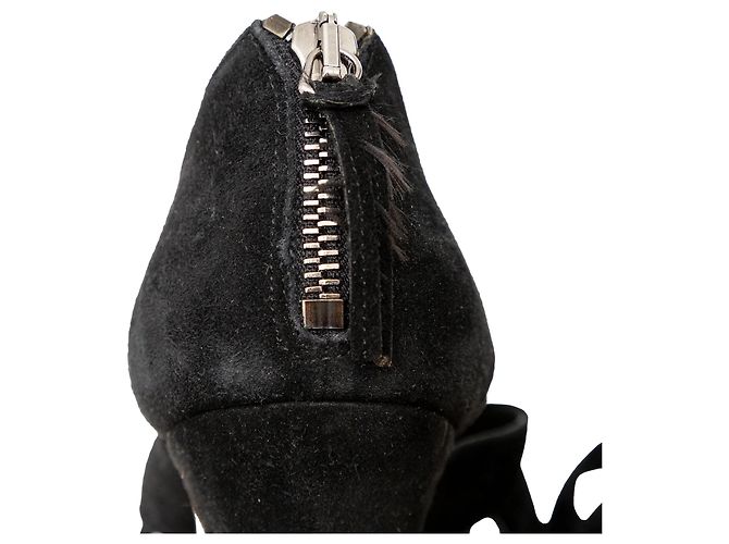 Sandali con tacco e cinturini Miu Miu Nero - vista 7
