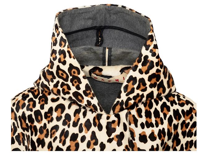 Marni Leopard-Print-Jacke Mehrfarben - Ansicht 4