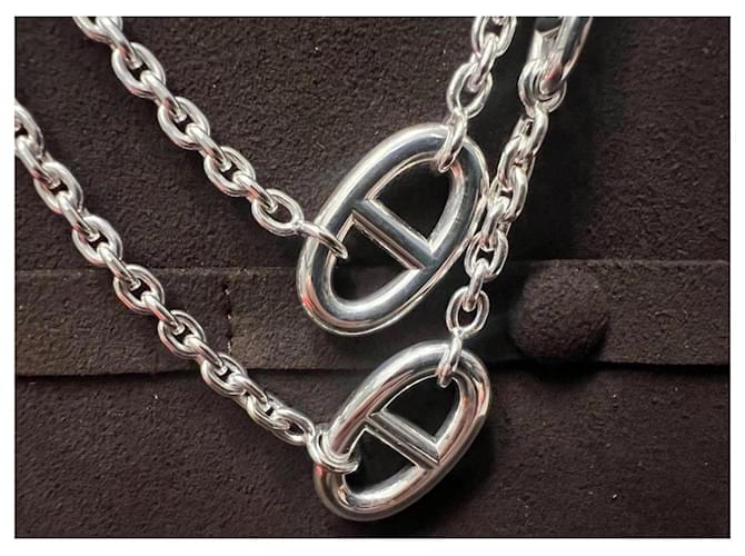 Hermès Collana Farandole 120 cm Argento - vista 10