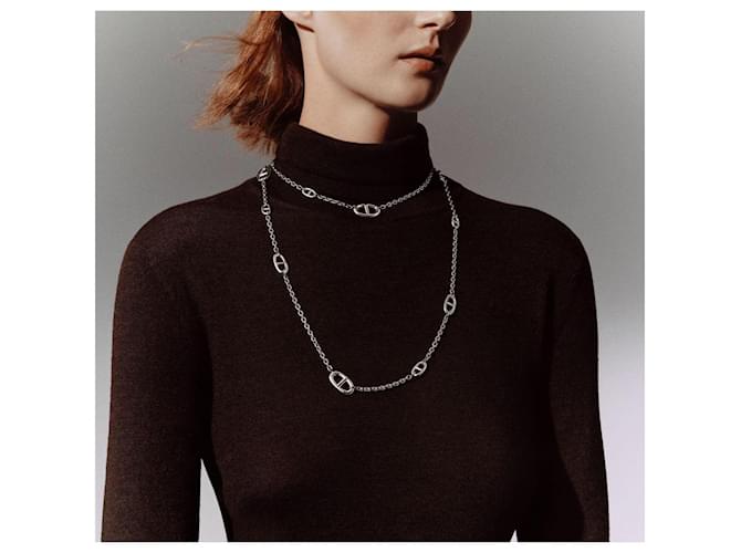 Hermès Collana Farandole 120 cm Argento - vista 3