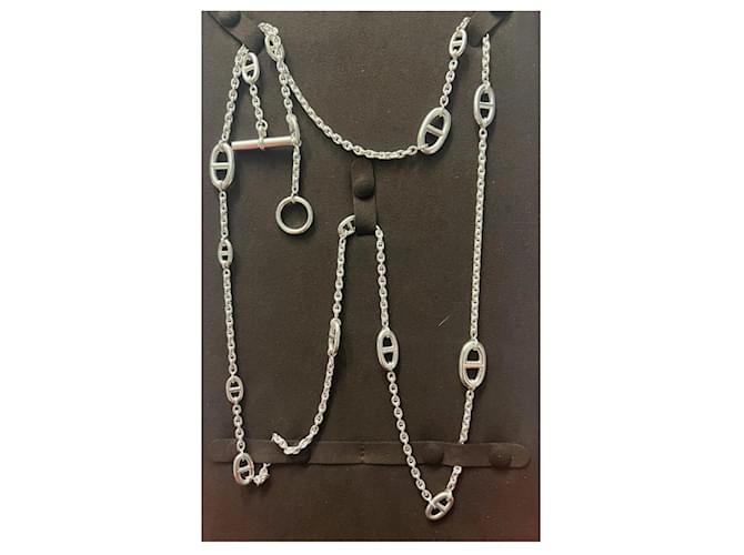 Hermès Collana Farandole 120 cm Argento - vista 8
