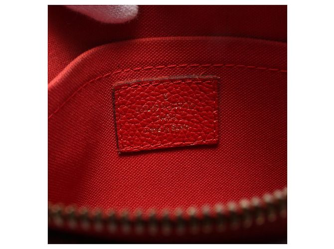 Borsa a mano Monogram Pallas di Louis Vuitton Rosso - vista 4