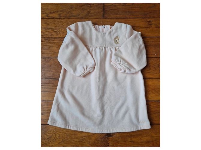 Robe courte molletonnée, taille 12 mois, CHLOÉ - vue 2