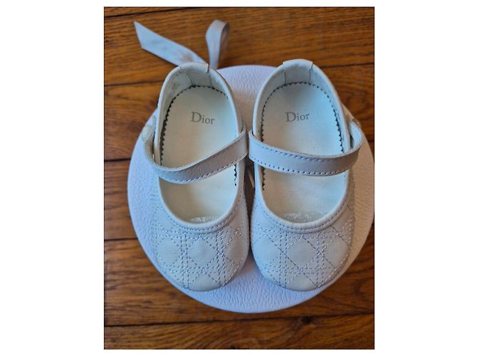 First step slippers, leather, size 20, DIOR, New - view 2
