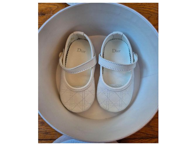 First step slippers, leather, size 20, DIOR, New - view 3