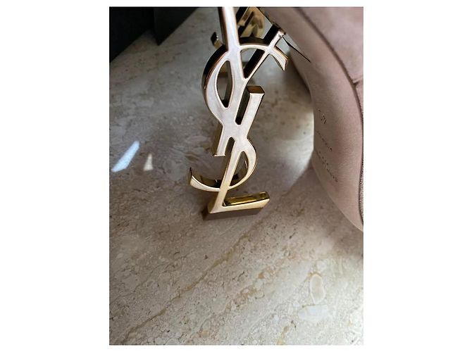 Sandali Yves Saint Laurent Opyum Beige Nubuck 40 - vista 6