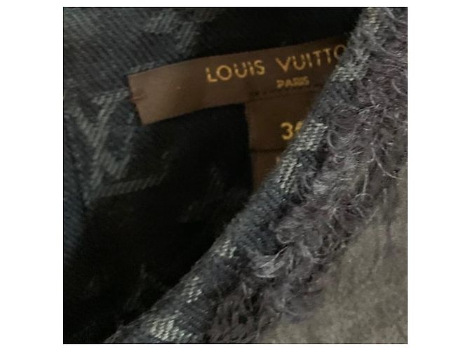 Louis Vuitton Denim Kleid Blau - Ansicht 4