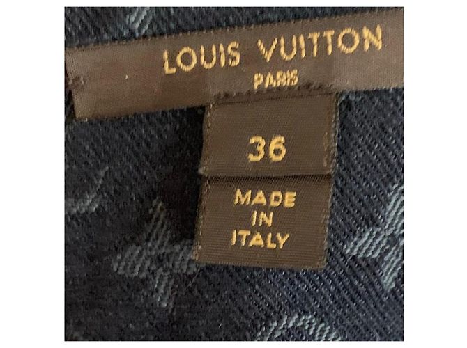 Louis Vuitton Denim Kleid Blau - Ansicht 6