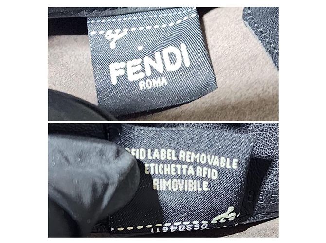 Funda de cinturón para teléfono celular FENDI TPU FF Vitello Grace negra Negro - vista 7