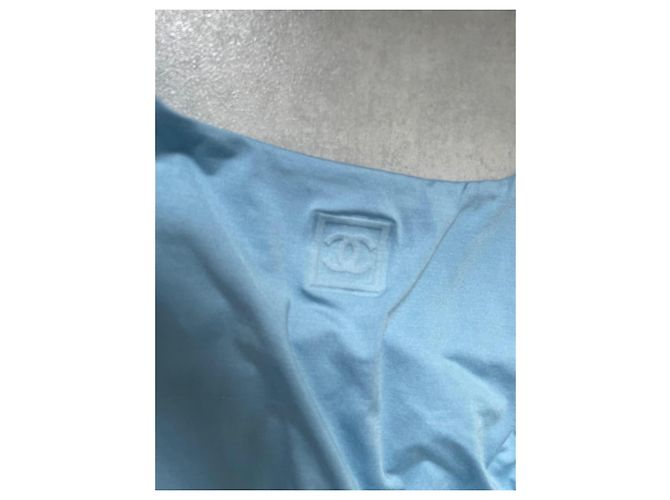 Mono sin mangas Chanel Azul claro Talla 36 - vista 7