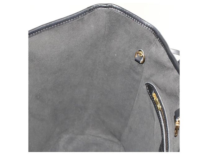 LOUIS VUITTON Monogram Game On Neverfull MM Borsa a Spalla M57483 LV Auth 46152S Nero - vista 19