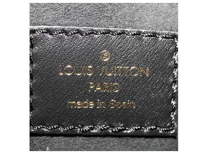 LOUIS VUITTON Monogram Game On Neverfull MM Borsa a Spalla M57483 LV Auth 46152S Nero - vista 29