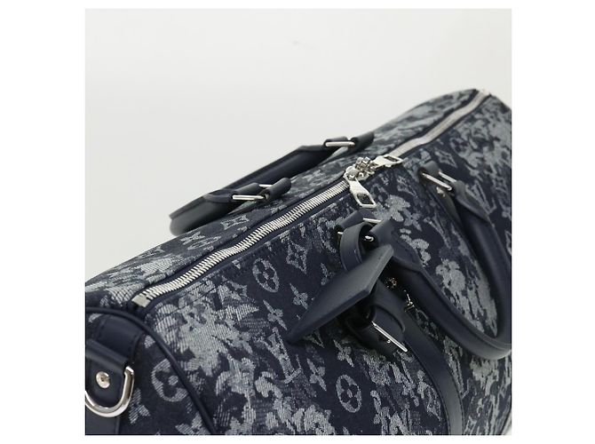 LOUIS VUITTON Monogramma Tapestry Keepall Bandoulière 50 Boston M57285 Auth 48047S - vista 7