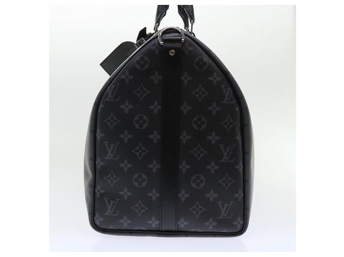 LOUIS VUITTON Eclipse Reverse Keepall Bandouliere 50 Borsa M45392 LV Auth 47830S Monogramma - vista 3