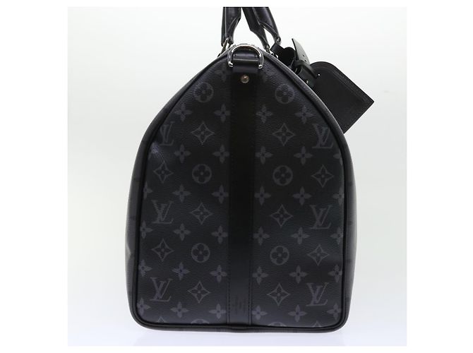 LOUIS VUITTON Eclipse Reverse Keepall Bandouliere 50 Borsa M45392 LV Auth 47830S Monogramma - vista 4