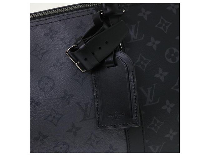 LOUIS VUITTON Eclipse Reverse Keepall Bandouliere 50 Borsa M45392 LV Auth 47830S Monogramma - vista 6
