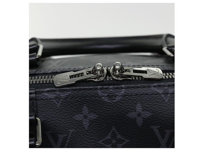 LOUIS VUITTON Eclipse Reverse Keepall Bandouliere 50 Borsa M45392 LV Auth 47830S Monogramma - vista 8