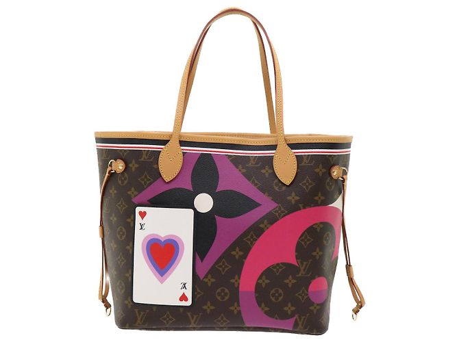 LOUIS VUITTON Monogram Game On Neverfull MM Borsa Tote M57452 LV Auth 51264S Monogramma - vista 13