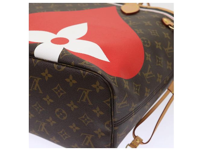 LOUIS VUITTON Monogram Game On Neverfull MM Borsa Tote M57452 LV Auth 51264S Monogramma - vista 16