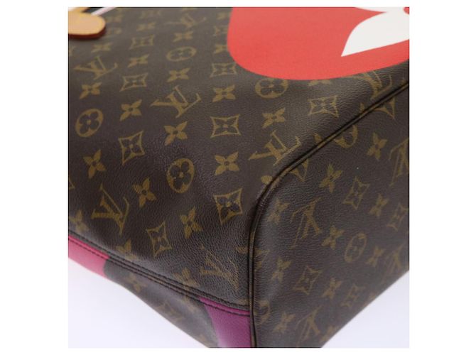 LOUIS VUITTON Monogram Game On Neverfull MM Borsa Tote M57452 LV Auth 51264S Monogramma - vista 17