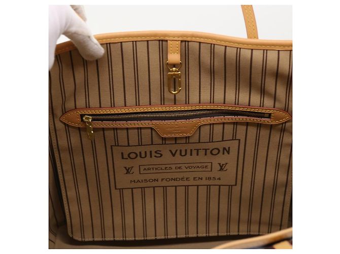 LOUIS VUITTON Monogram Game On Neverfull MM Borsa Tote M57452 LV Auth 51264S Monogramma - vista 18