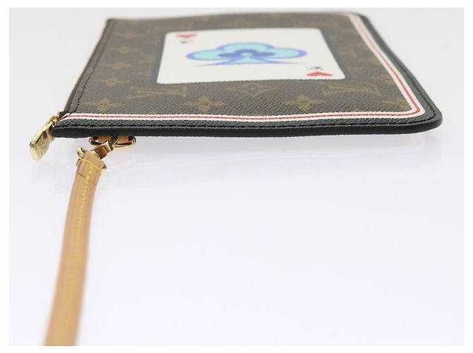 LOUIS VUITTON Monogram Game On Neverfull MM Borsa Tote M57452 LV Auth 51264S Monogramma - vista 25