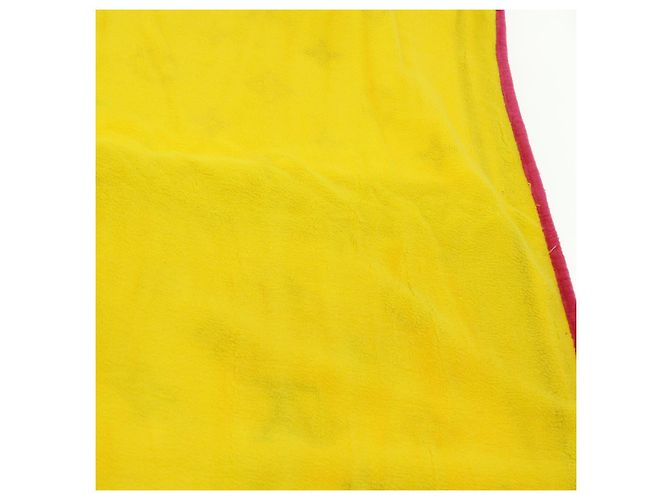 LOUIS VUITTON Monogram Multicolor Towel EDITION LIMITED 174 Cotton Auth 52532S White - view 31