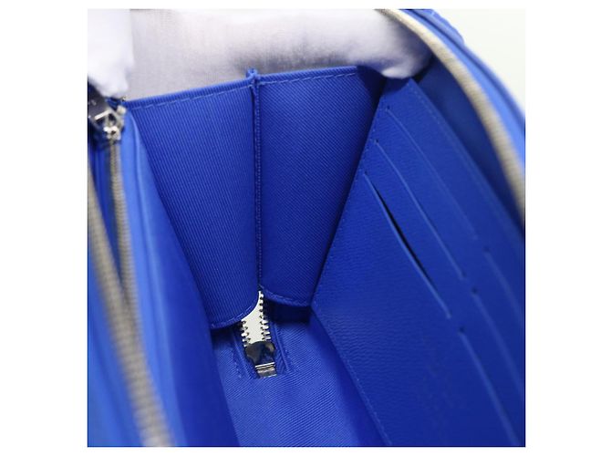 LOUIS VUITTON Monogram Clouds Soft Trunk Wallet Borsa a Spalla M45432 Auth 55808S Bianco Blu chiaro - vista 20