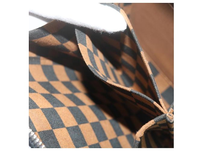 LOUIS VUITTON Borsa a mano verticale Damier Versette Bianco Nero N60273 Auth ar11067S - vista 23