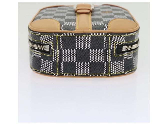 LOUIS VUITTON Borsa a mano verticale Damier Versette Bianco Nero N60273 Auth ar11067S - vista 5