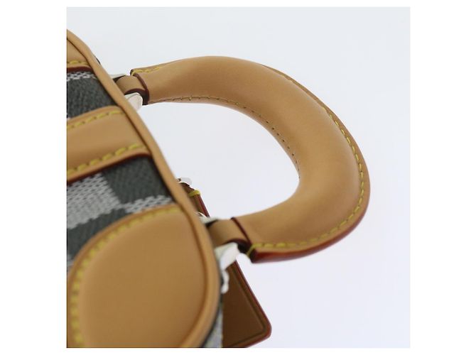 LOUIS VUITTON Borsa a mano verticale Damier Versette Bianco Nero N60273 Auth ar11067S - vista 8