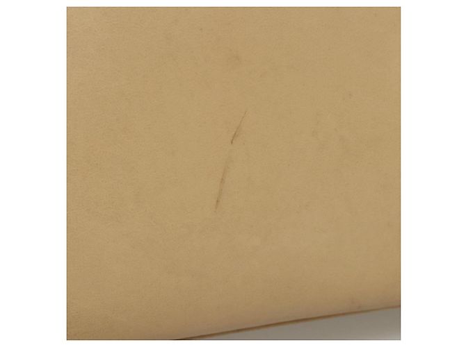 CHANEL COCO Borsa a Spalla Mark in Pelle di Pecora Beige Oro CC Auth BA1376 D'oro - vista 4