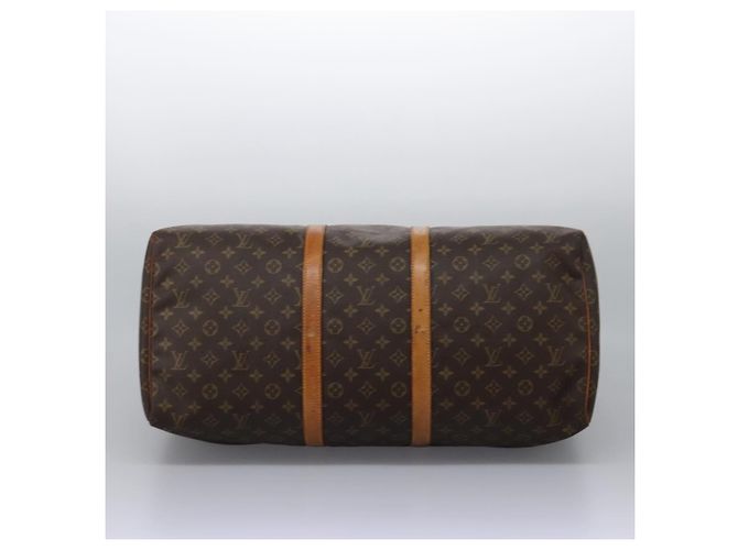 LOUIS VUITTON Monogram Keepall 55 Borsa Boston M41424 LV Auth MX262 Monogramma - vista 5
