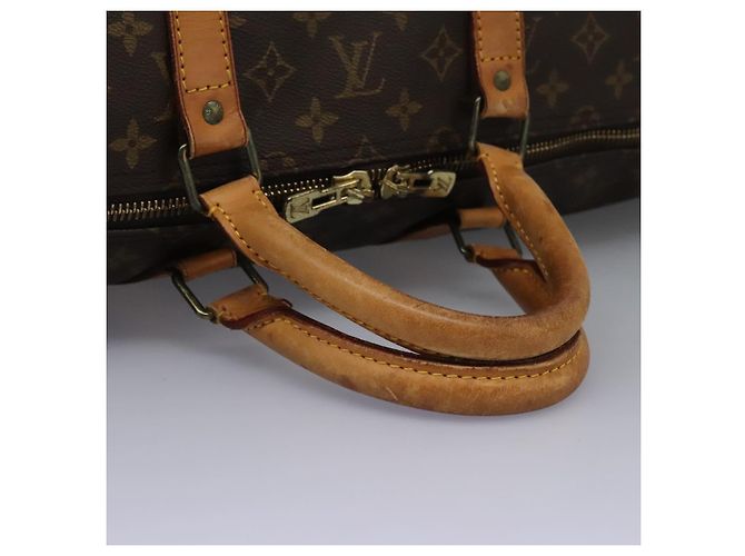 LOUIS VUITTON Monogram Keepall 55 Borsa Boston M41424 LV Auth MX262 Monogramma - vista 8