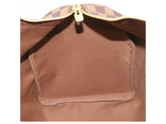 LOUIS VUITTON Borsa Boston Keepall 45 Damier Ebene Auth LV 26495S - vista 10