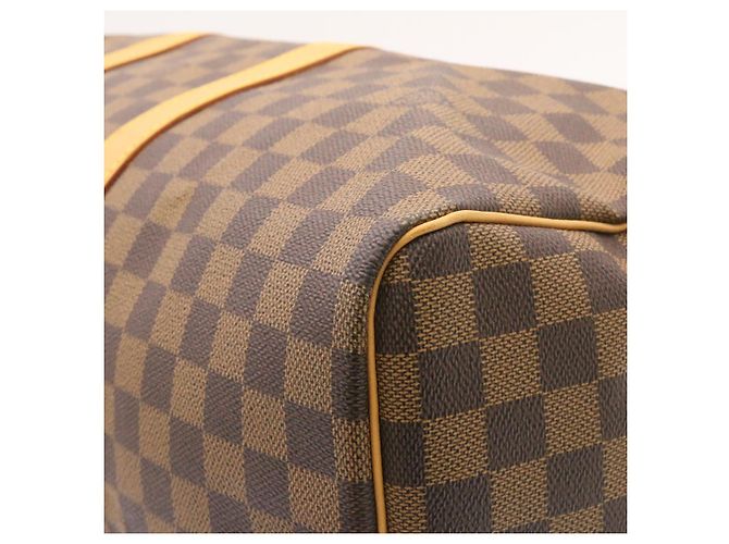 LOUIS VUITTON Borsa Boston Keepall 45 Damier Ebene Auth LV 26495S - vista 14